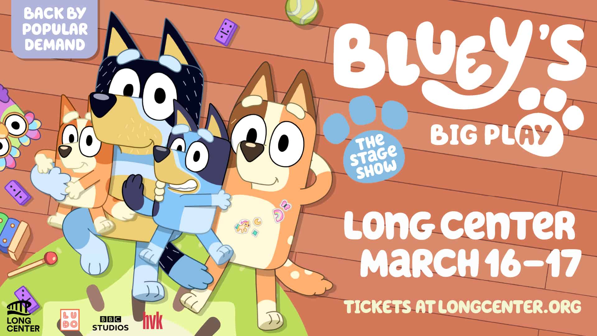 Bluey's Big Play 2023 | The Long Center