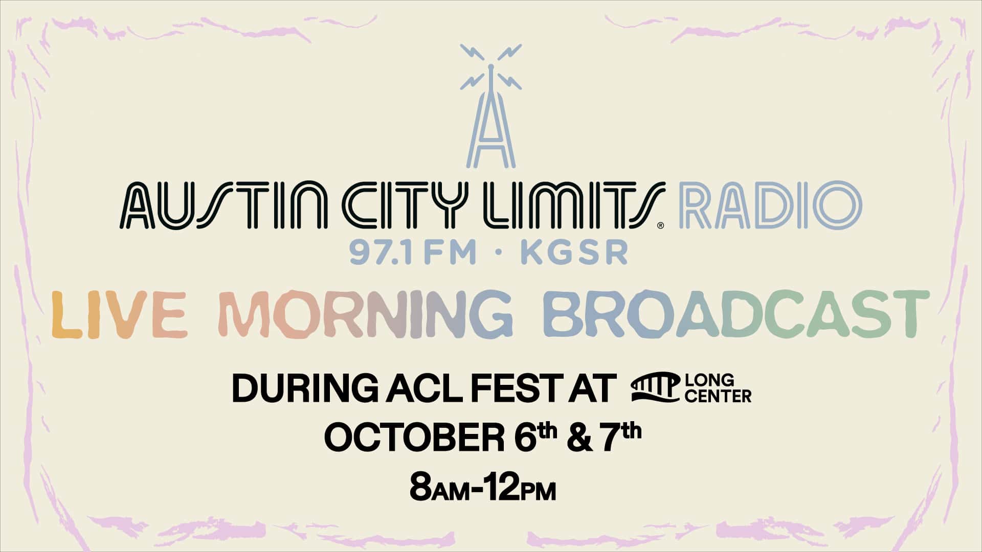 ACL Radio Live Morning Broadcast | the Long Center