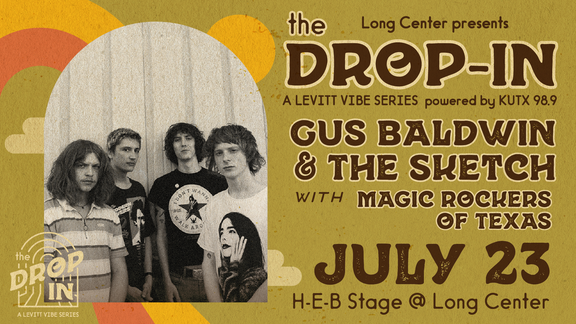 The Drop-In, A Levitt VIBE Austin Music Series